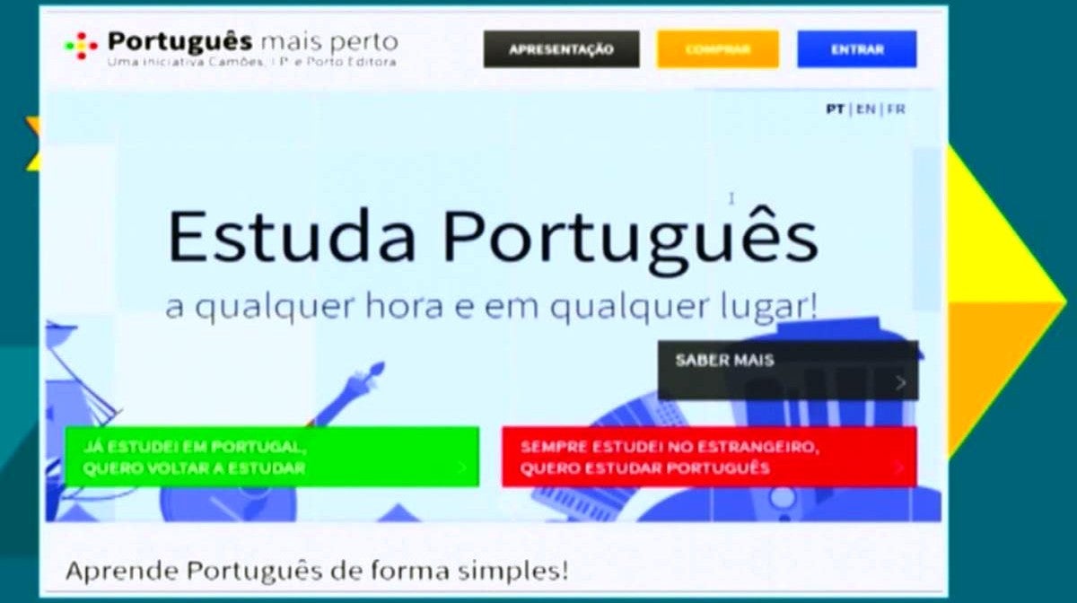 Aprender Portugus  Distncia