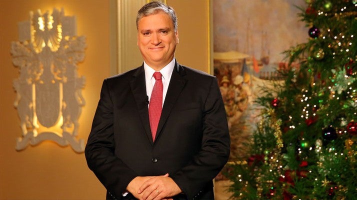 Mensagem de Natal do Presidente do Governo Regional dos Aores