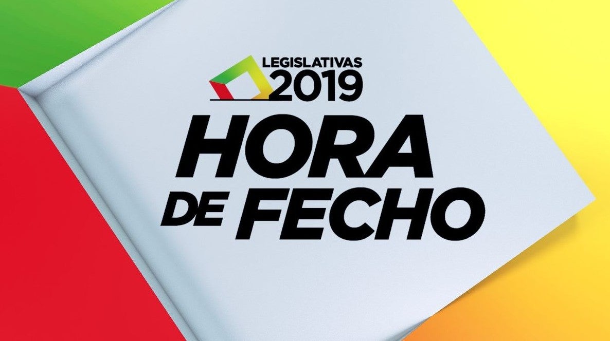 Eleies Legislativas 2019 - Hora de Fecho