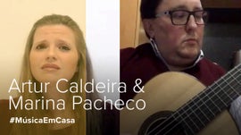 Imagem de Artur Caldeira e Marina Pacheco