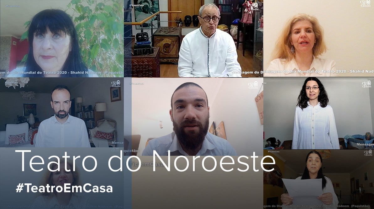 Imagem do Programa / Episiódio - Dia Mundial do Teatro - Mensagem Teatro do Noroeste - Mensagem do Dia Mundial do Teatro