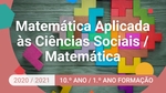 Play - Matemática Aplicada às Ciências Sociais / Matemática - 10.º Ano
