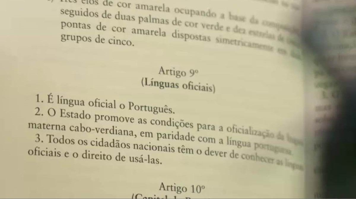 Imagem do Programa / Episiódio - Artigo 9º - Língua Materna Cabo-Verdiana