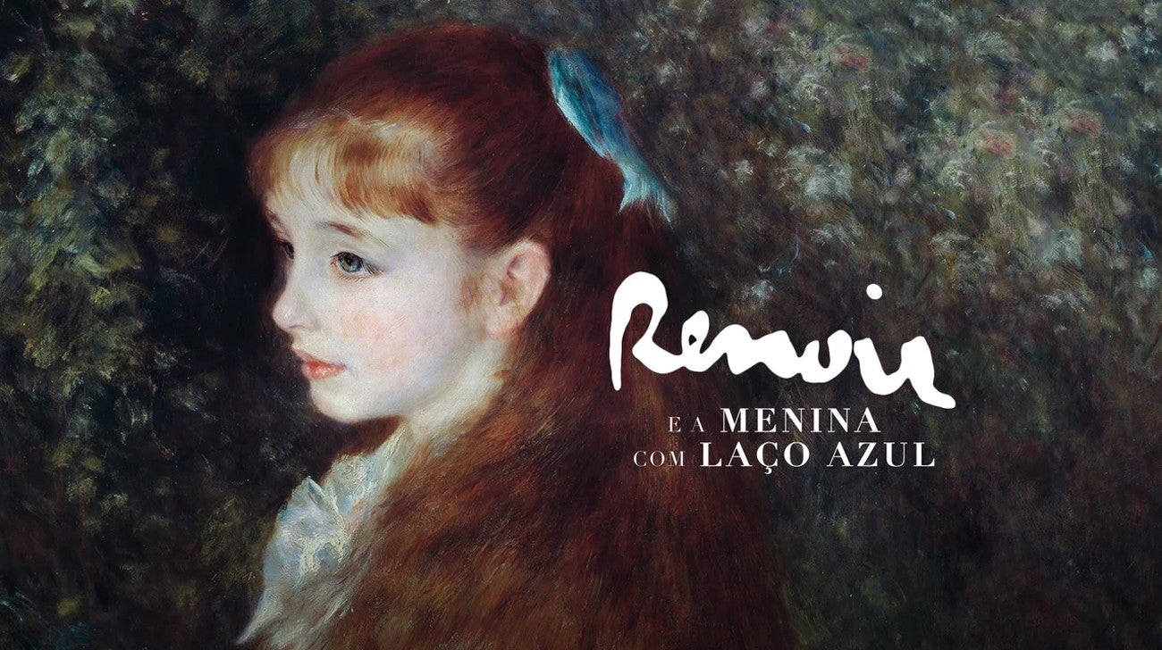 Imagem de Renoir e a Menina com Laço Azul