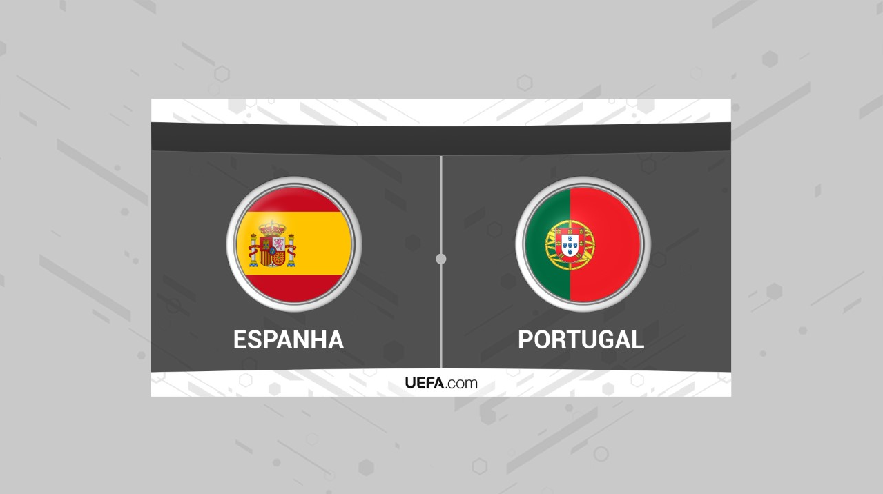 Futebol: Espanha x Portugal