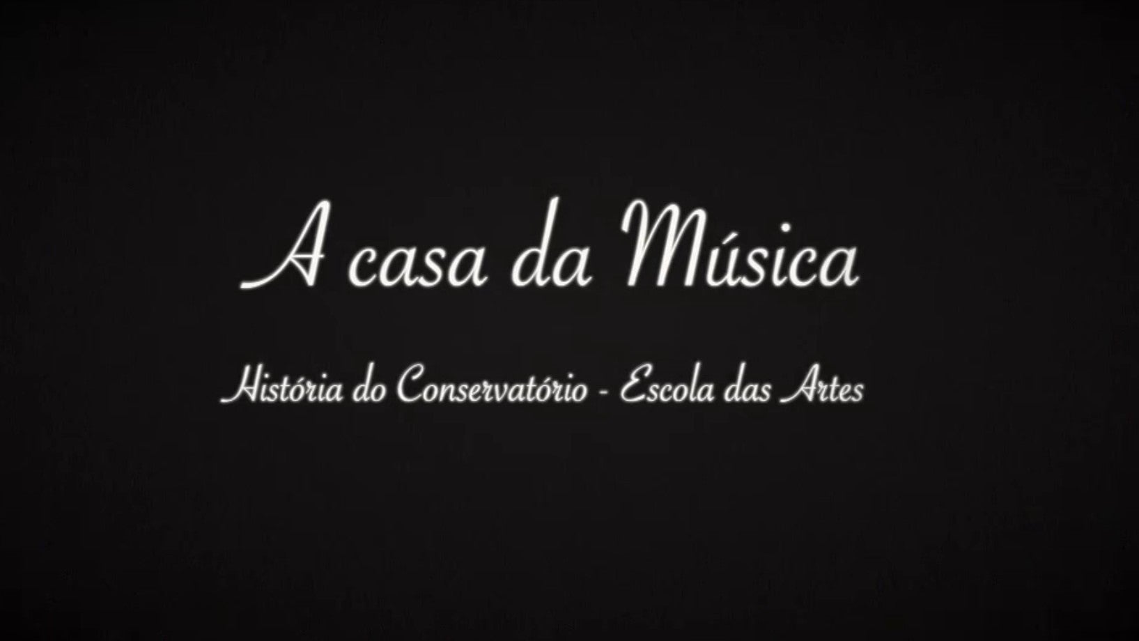 A Casa da Msica: Histria do Conservatrio - Escola das Artes