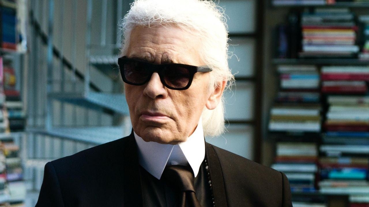 Retrato ntimo de Karl Lagerfeld