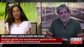 Legalizao Milcias / Divulgao de Sondagens / Situao na Somlia /Tertlia Literria Lusofna / Eleies Pacficas