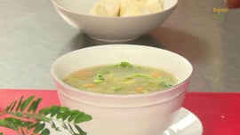 Sopa de Legumes e Mandioca