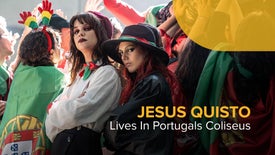 Jesus Quisto Lives in Portugals Coliseus