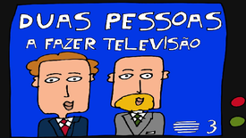 Duas Pessoas a Fazer Televisão