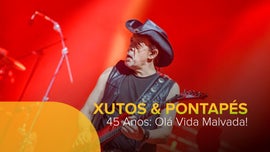 Imagem de Xutos & Pontap�s ao Vivo 45 Anos - Ol� Vida Malvada