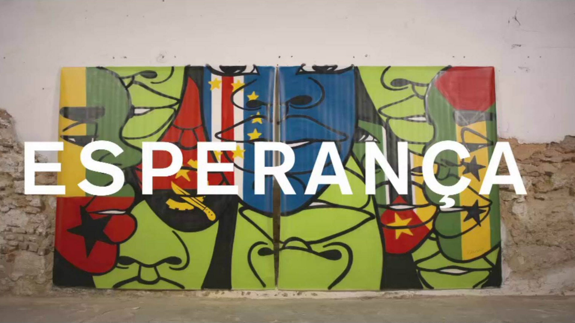 Imagem de Esperança - Dino d´Santiago Cria Tela Alusiva aos 50 Anos PALOP