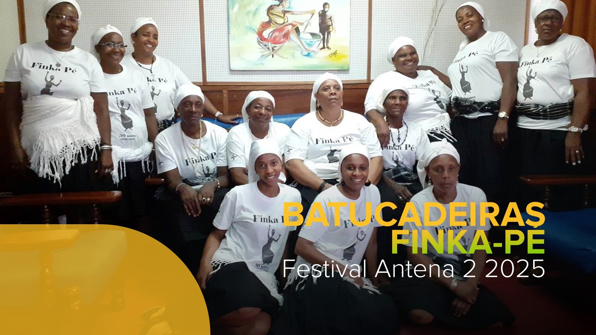 Play - Batucadeiras Finka-Pé no Festival Antena 2 2025
