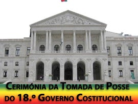 Imagem de Cerim�nia da Tomada de Posse do XVIII Governo Constitucional