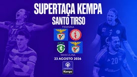 Imagem do Programa / Episiódio - Andebol: Supertaça Kempa Masculina 2026 - Sporting CP x SL Benfica