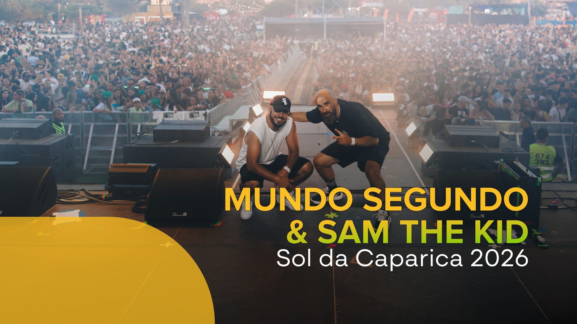 Imagem de Mundo Segundo & Sam The Kid - Sol da Caparica 2026