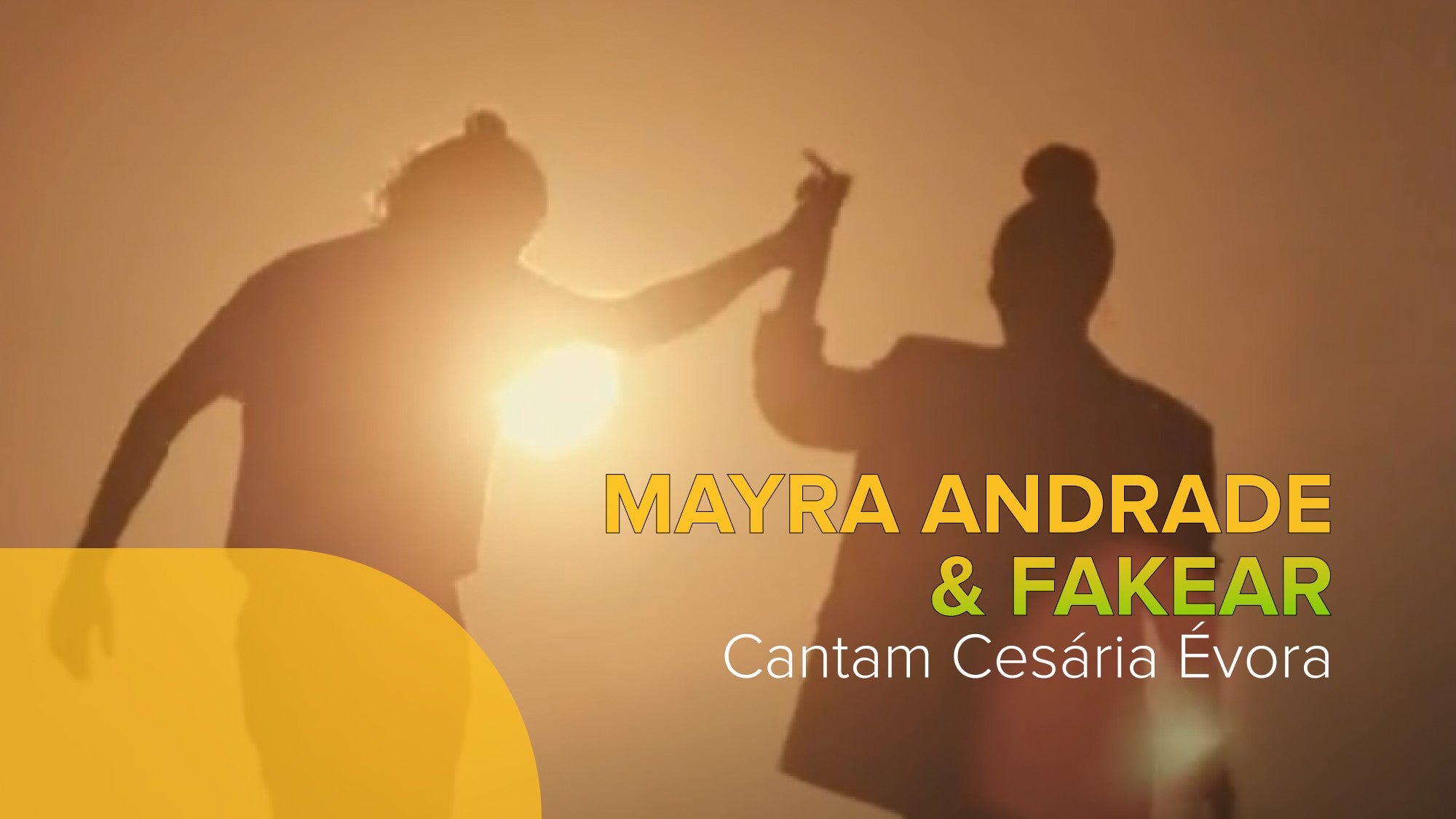 Imagem de Mayra Andrade & Fakear cantam Cesária Évora 