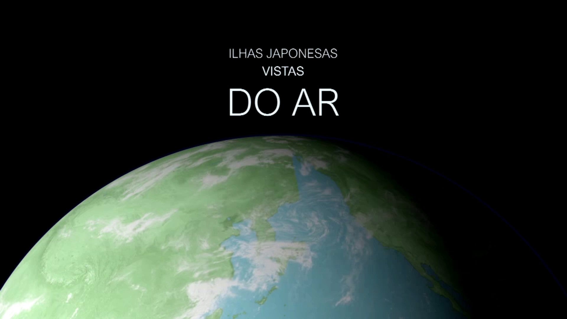 Imagem de Ilhas Japonesas Vistas do Ar