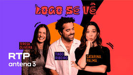 Imagem de Catarina no c�u, Teresa e Tiago na terra