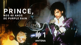 Imagem de 40 anos de Purple Rain, de Prince