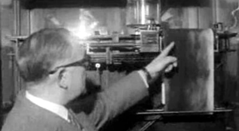 Reportagem na estação sismográfica