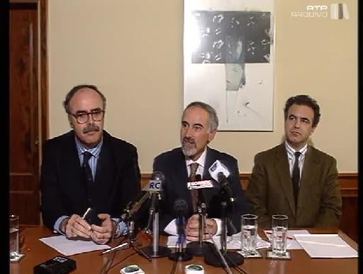 Reação da TV1 à decisão do Governo