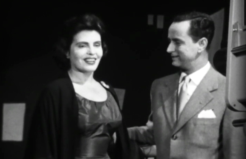 A Estreia de Amália na RTP