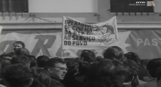 A RTP nas manifestações do 1º de maio de 1974
