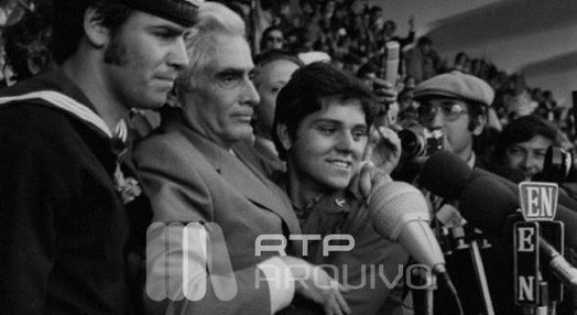Álvaro Cunhal no 1º de Maio de 1974