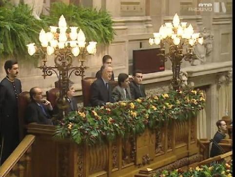 Discurso de posse de Jorge Sampaio no segundo mandato como Presidente da República