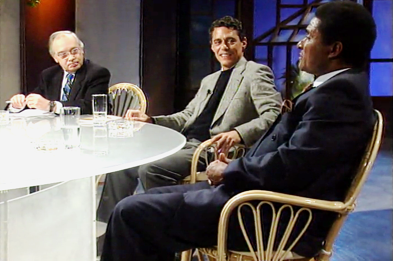 Eusébio com Chico Buarque