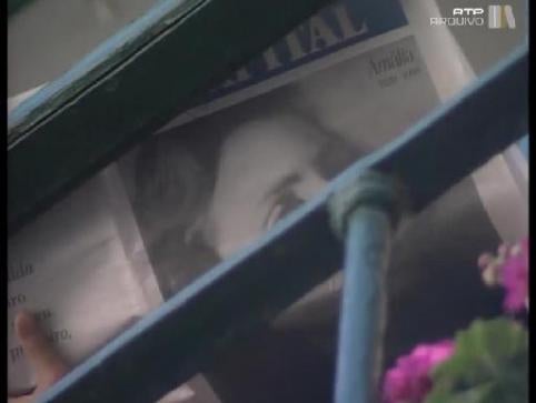 Falecimento de Amália Rodrigues aos 79 anos de idade