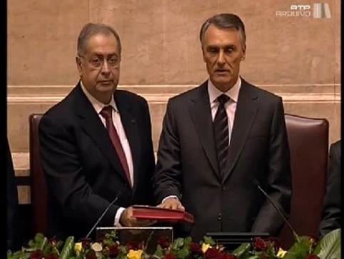 Juramento de Cavaco Silva como Presidente da República