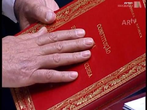 Juramento de Cavaco Silva no seu segundo mandato como Presidente da República