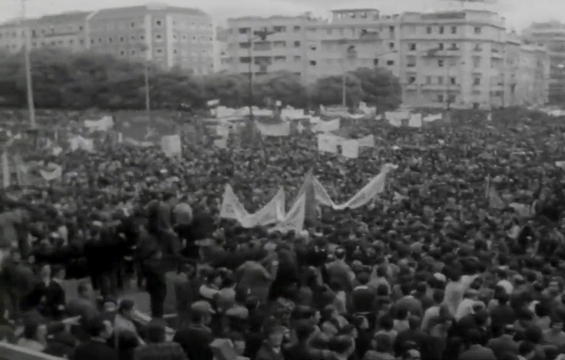Manifestação do Dia 1º de Maio na Alameda D. Afonso Henriques