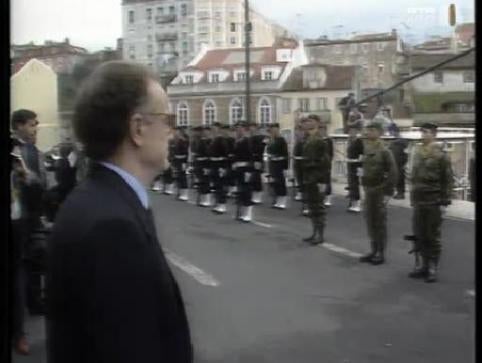 O Dia da Tomada de Posse de Jorge Sampaio como Presidente da República