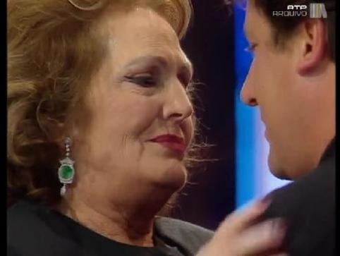 Participação de Amália Rodrigues no programa Parabéns