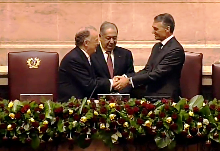 Posse de Cavaco Silva como Presidente da República