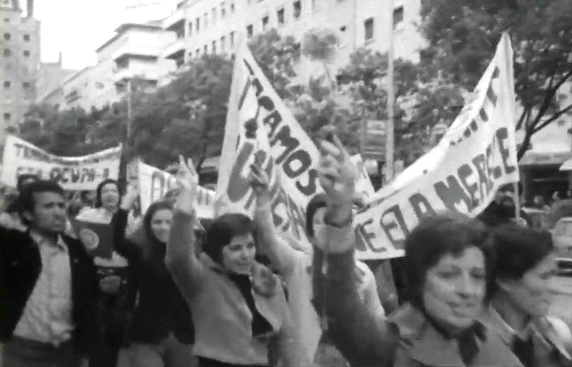 Reportagem da Emissora Nacional da Avenida da Liberdade