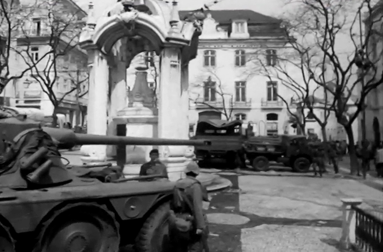 Reportagem da Emissora Nacional em 26 de Abril