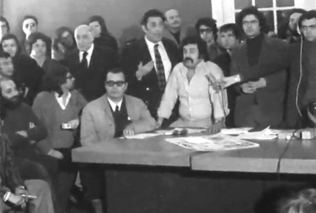 Reunião do Sindicato dos Profissionais de Teatro, Bailado, Circo e Variedades