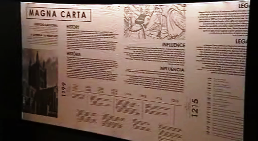 Exposição “Magna Carta – Significados”