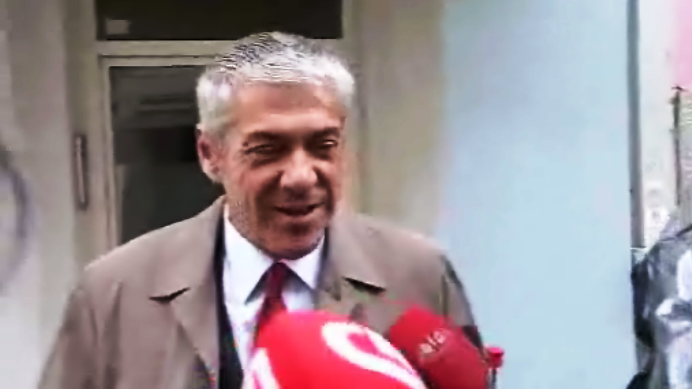 José Sócrates em liberdade