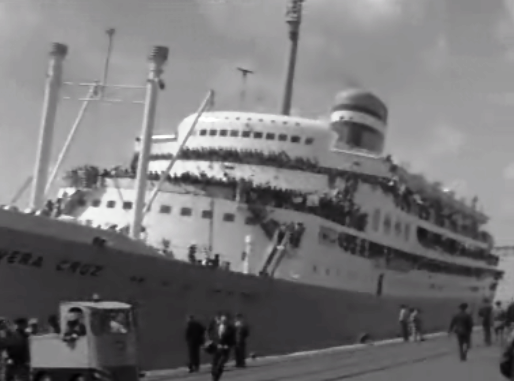 Chegada do Navio Vera Cruz