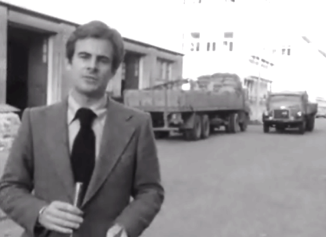 Distribuição de bacalhau para o Natal