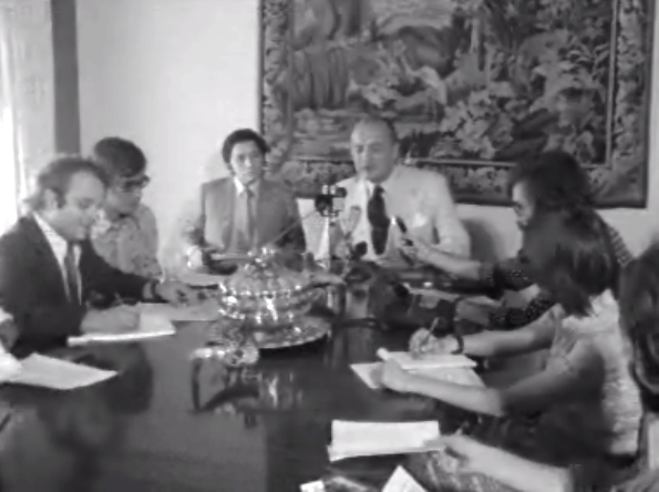 Conferência de imprensa sobre nacionalizações