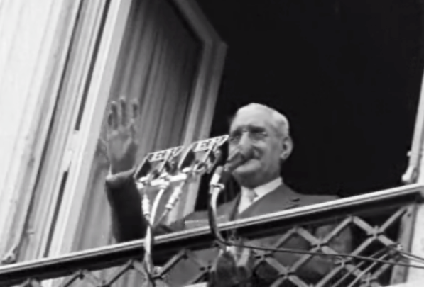 Manifestação pelos 31 anos de Governo de Salazar