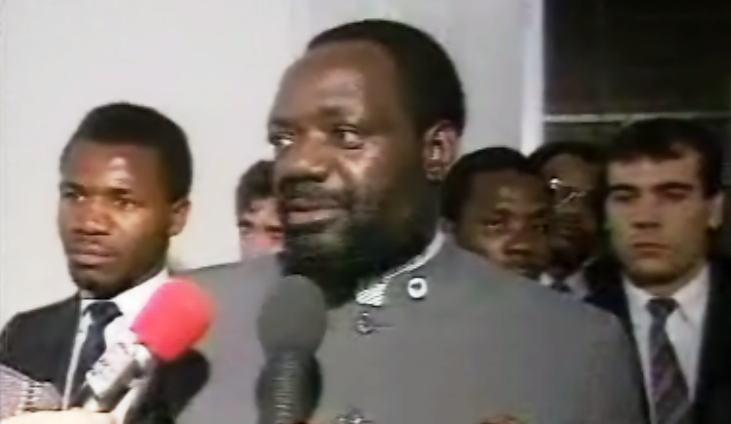 Visita oficial de Jonas Savimbi a Portugal
