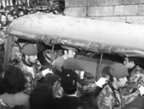 Funeral do Tenente dos Comandos